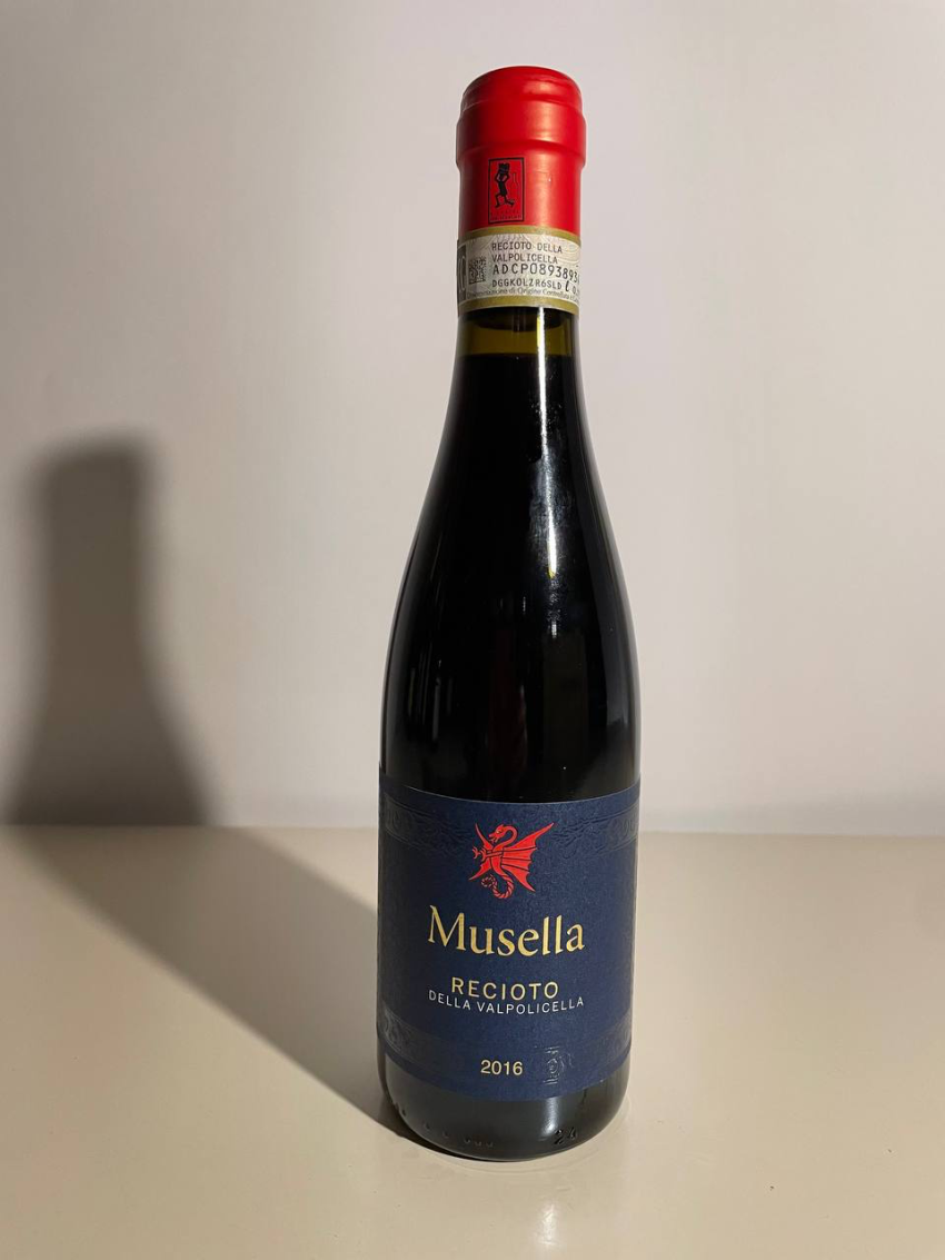 RECIOTO DELLA VALPOLICELLA passito rosso 2016