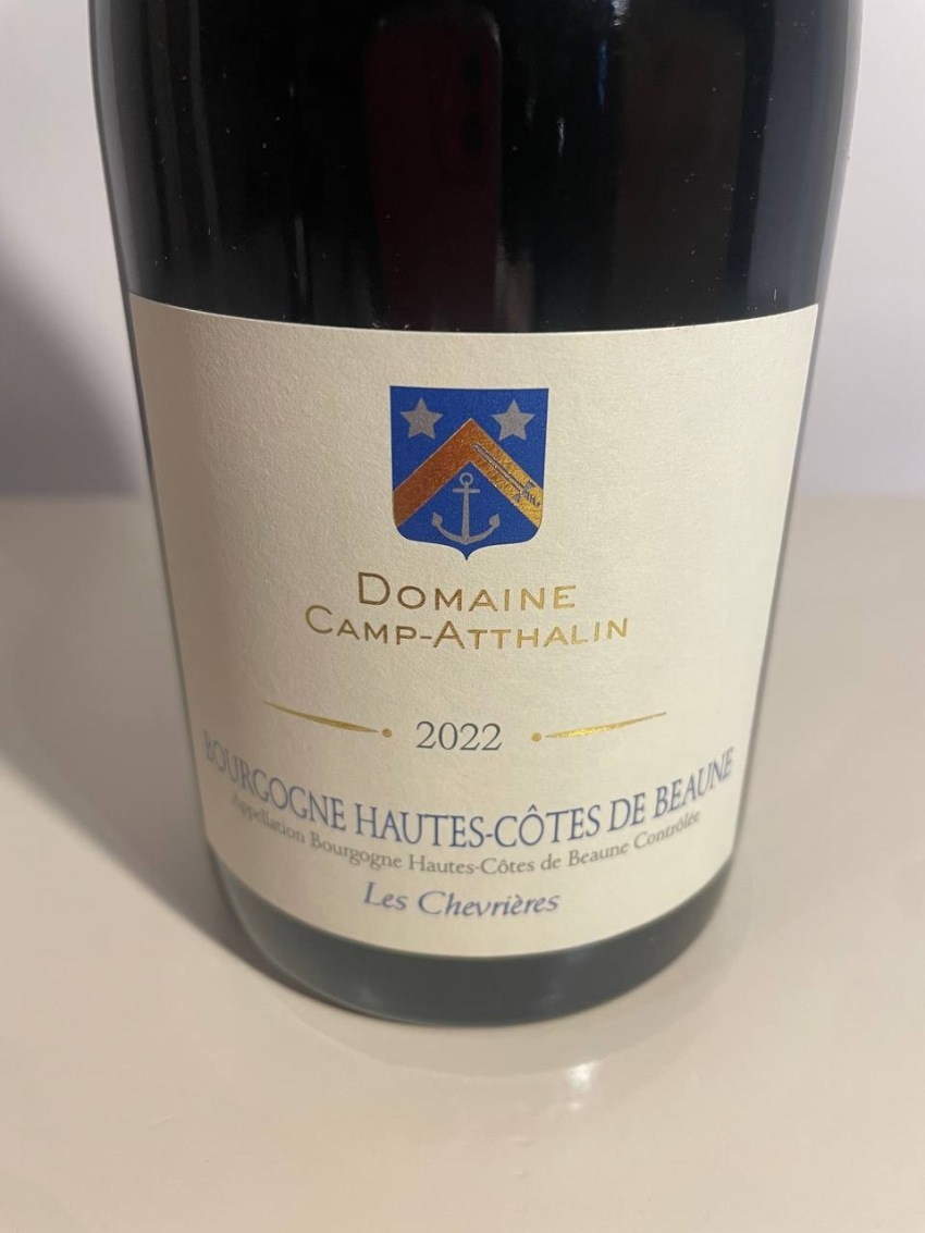 CAMP-ATTHALIN Haute- Cote de Beaune Rouge LES CHEVRIERES 2022