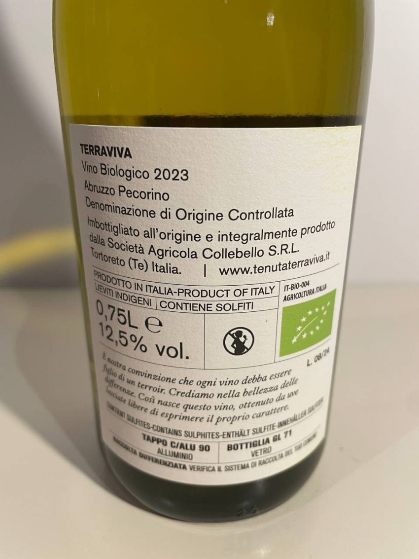 TERRAVIVA-PECORINO 2023