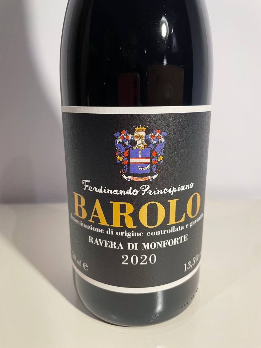 FERDINANDO PRINCIPIANO-BAROLO RAVERA DI MONFORTE 2020
